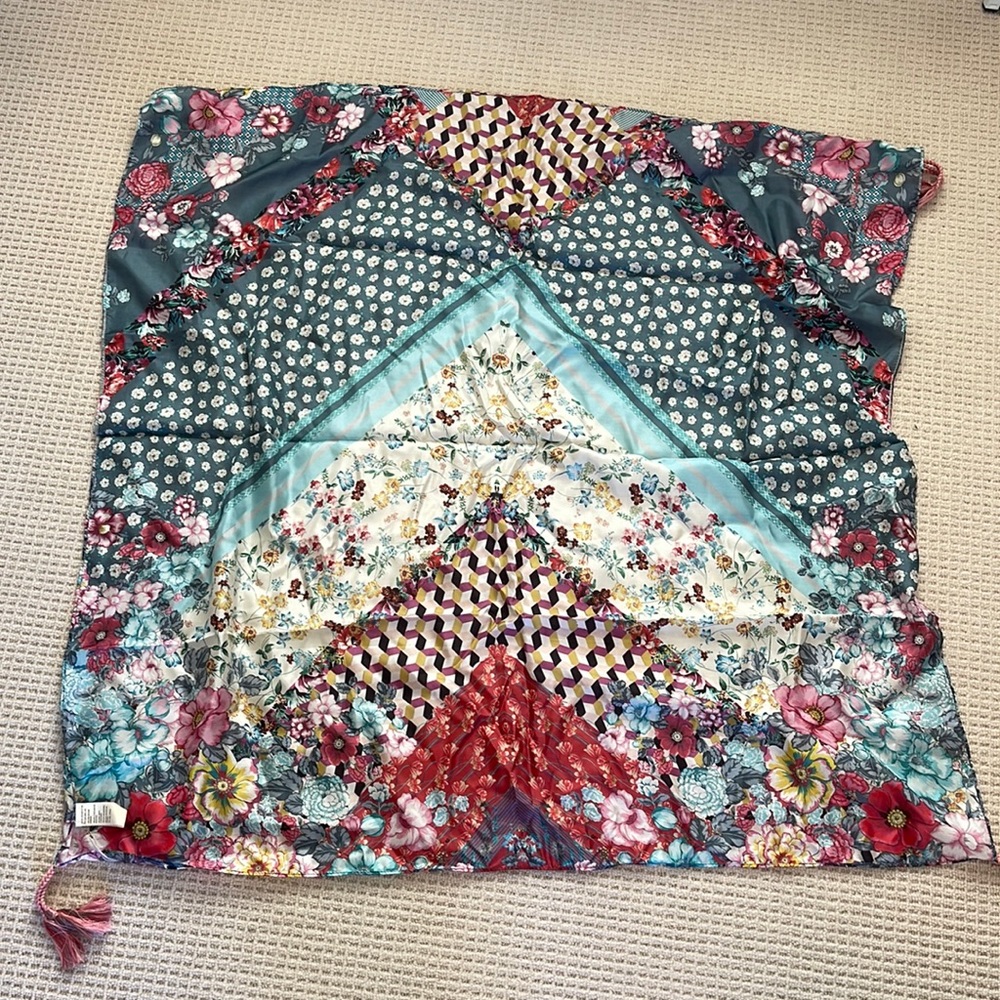 Johnny Was Silk Scarf - NWT